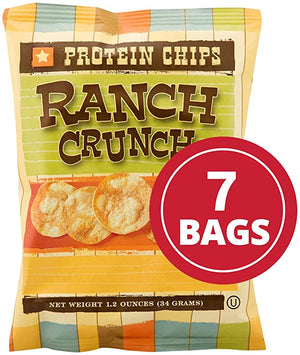 HIGH PROTEIN RANCH CHIPS (Pack of 7)